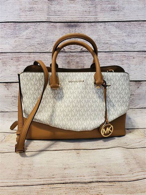 michael kors savannah crossbody satchel|Savannah Large Signature Logo Satchel .